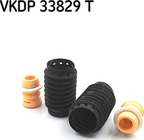 SKF VKDP 33829 T - Putekļu aizsargkomplekts, Amortizators autospares.lv