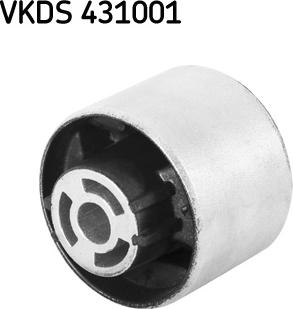 SKF VKDS 431001 - Сайлентблок, рычаг подвески колеса www.autospares.lv