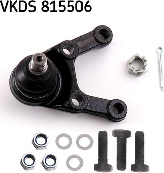 SKF VKDS 815506 - Balst / Virzošais šarnīrs www.autospares.lv