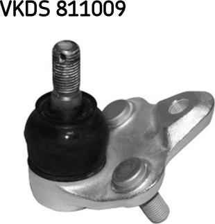 SKF VKDS 811009 - Шаровая опора, несущий / направляющий шарнир www.autospares.lv