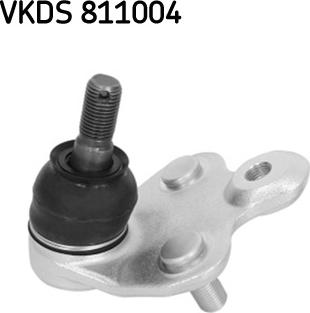 SKF VKDS 811004 - Шаровая опора, несущий / направляющий шарнир www.autospares.lv