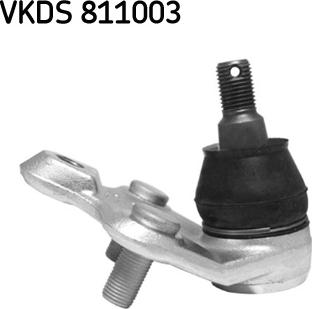 SKF VKDS 811003 - Шаровая опора, несущий / направляющий шарнир www.autospares.lv