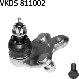 SKF VKDS 811002 - Balst / Virzošais šarnīrs www.autospares.lv