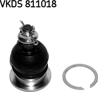 SKF VKDS 811018 - Шаровая опора, несущий / направляющий шарнир www.autospares.lv