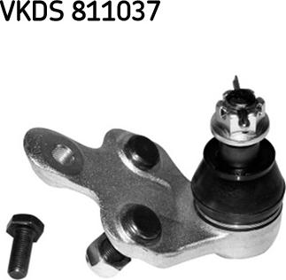 SKF VKDS 811037 - Balst / Virzošais šarnīrs www.autospares.lv