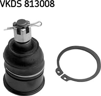 SKF VKDS 813008 - Balst / Virzošais šarnīrs autospares.lv