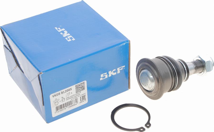 SKF VKDS 812005 - Balst / Virzošais šarnīrs www.autospares.lv