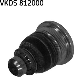 SKF VKDS 812000 - Balst / Virzošais šarnīrs autospares.lv