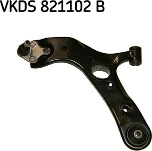 SKF VKDS 821102 B - Neatkarīgās balstiekārtas svira, Riteņa piekare www.autospares.lv