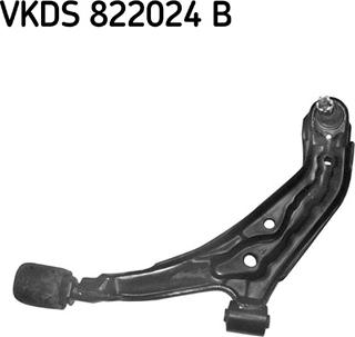 SKF VKDS 822024 B - Neatkarīgās balstiekārtas svira, Riteņa piekare www.autospares.lv