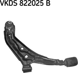 SKF VKDS 822025 B - Neatkarīgās balstiekārtas svira, Riteņa piekare www.autospares.lv