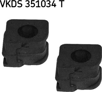 SKF VKDS 351034 T - Втулка стабилизатора www.autospares.lv