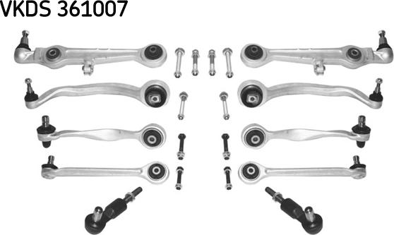 SKF VKDS 361007 - Repair Kit, steering knuckle www.autospares.lv