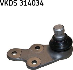 SKF VKDS 314034 - Balst / Virzošais šarnīrs autospares.lv