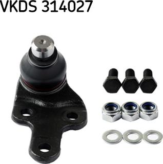 SKF VKDS 314027 - Balst / Virzošais šarnīrs www.autospares.lv