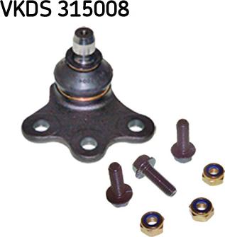 SKF VKDS 315008 - Balst / Virzošais šarnīrs www.autospares.lv