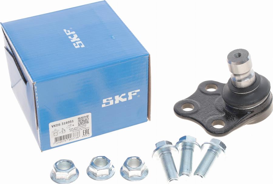 SKF VKDS 316051 - Balst / Virzošais šarnīrs www.autospares.lv