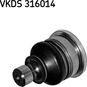 SKF VKDS 316014 - Шаровая опора, несущий / направляющий шарнир www.autospares.lv