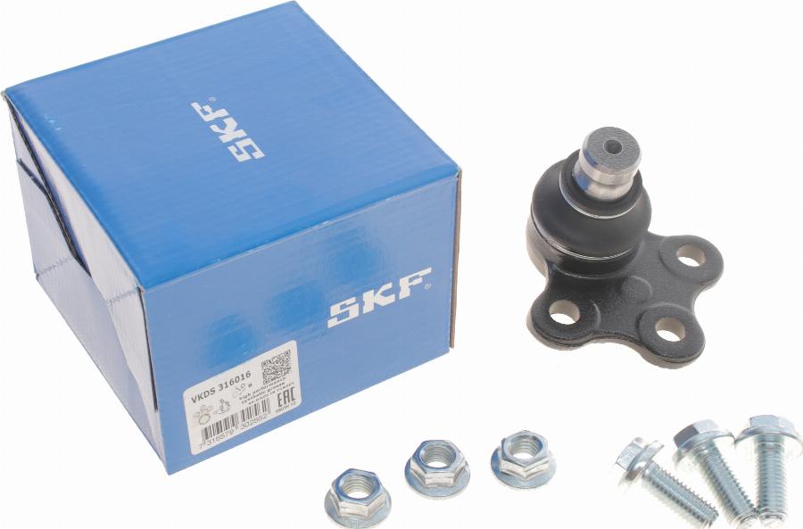 SKF VKDS 316016 - Balst / Virzošais šarnīrs autospares.lv