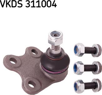 SKF VKDS 311004 - Balst / Virzošais šarnīrs www.autospares.lv