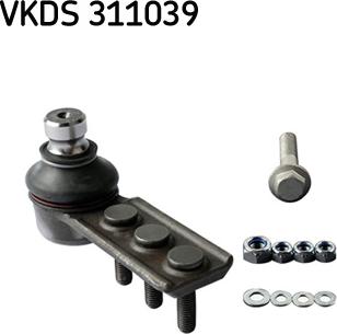 SKF VKDS 311039 - Balst / Virzošais šarnīrs www.autospares.lv