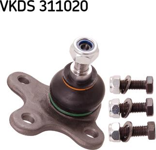 SKF VKDS 311020 - Balst / Virzošais šarnīrs autospares.lv