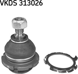 SKF VKDS 313026 - Balst / Virzošais šarnīrs www.autospares.lv