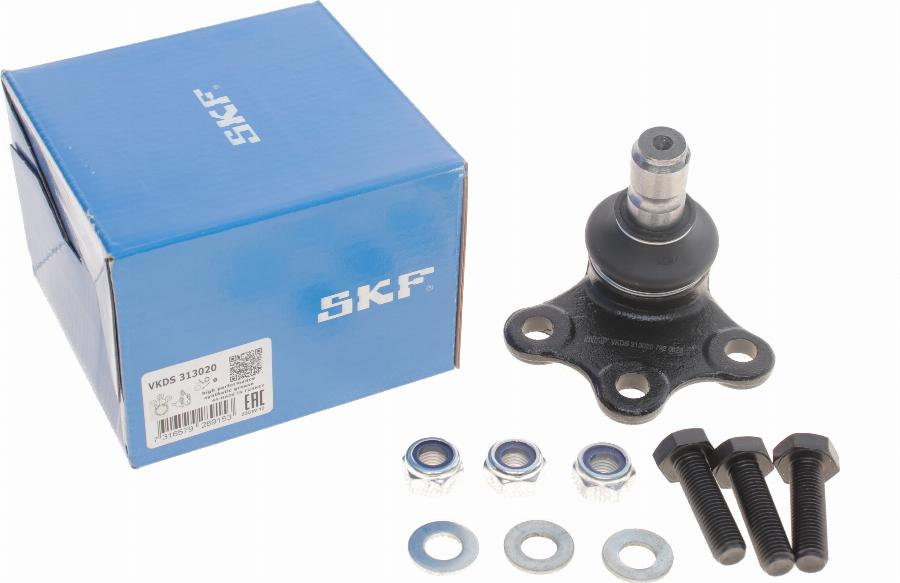 SKF VKDS 313020 - Шаровая опора, несущий / направляющий шарнир www.autospares.lv