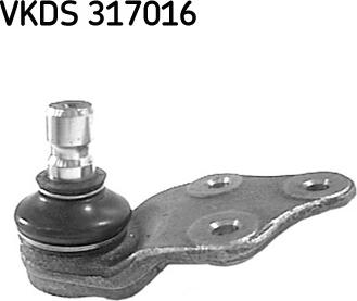 SKF VKDS 317016 - Шаровая опора, несущий / направляющий шарнир www.autospares.lv