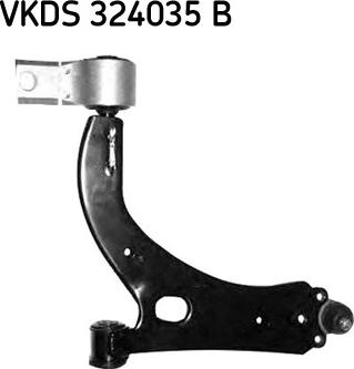 SKF VKDS 324035 B - Neatkarīgās balstiekārtas svira, Riteņa piekare www.autospares.lv