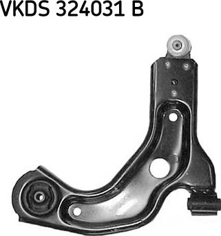 SKF VKDS 324031 B - Neatkarīgās balstiekārtas svira, Riteņa piekare www.autospares.lv