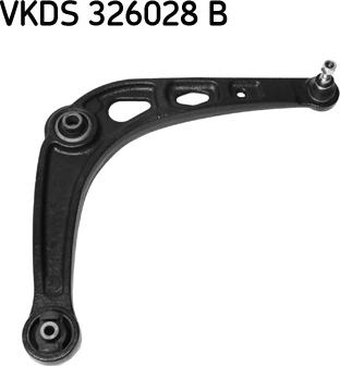 SKF VKDS 326028 B - Neatkarīgās balstiekārtas svira, Riteņa piekare www.autospares.lv