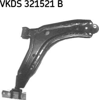 SKF VKDS 321521 B - Neatkarīgās balstiekārtas svira, Riteņa piekare autospares.lv