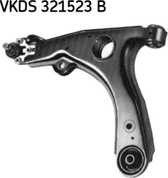 SKF VKDS 321523 B - Neatkarīgās balstiekārtas svira, Riteņa piekare autospares.lv