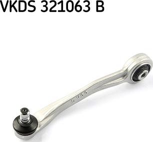 SKF VKDS 321063 B - Neatkarīgās balstiekārtas svira, Riteņa piekare www.autospares.lv