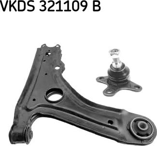 SKF VKDS 321109 B - Рычаг подвески колеса www.autospares.lv