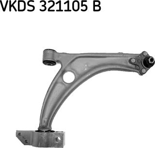 SKF VKDS 321105 B - Neatkarīgās balstiekārtas svira, Riteņa piekare www.autospares.lv