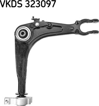 SKF VKDS 323097 - Neatkarīgās balstiekārtas svira, Riteņa piekare www.autospares.lv