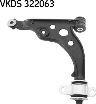 SKF VKDS 322063 - Neatkarīgās balstiekārtas svira, Riteņa piekare autospares.lv