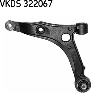 SKF VKDS 322067 - Рычаг подвески колеса www.autospares.lv