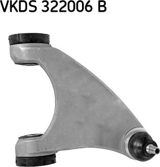 SKF VKDS 322006 B - Neatkarīgās balstiekārtas svira, Riteņa piekare www.autospares.lv