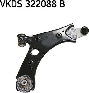 SKF VKDS 322088 B - Neatkarīgās balstiekārtas svira, Riteņa piekare autospares.lv