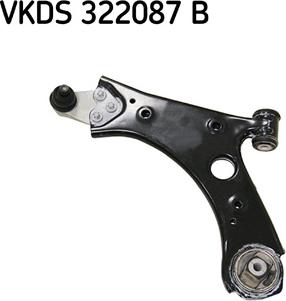 SKF VKDS 322087 B - Neatkarīgās balstiekārtas svira, Riteņa piekare autospares.lv