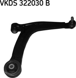 SKF VKDS 322030 B - Neatkarīgās balstiekārtas svira, Riteņa piekare www.autospares.lv