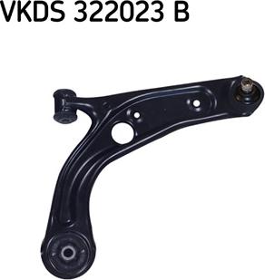 SKF VKDS 322023 B - Neatkarīgās balstiekārtas svira, Riteņa piekare www.autospares.lv