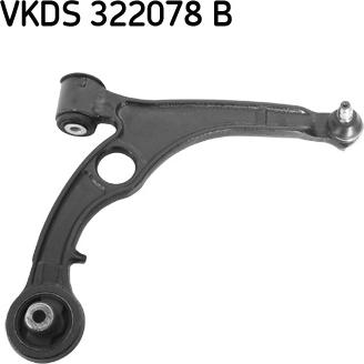 SKF VKDS 322078 B - Neatkarīgās balstiekārtas svira, Riteņa piekare www.autospares.lv