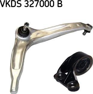 SKF VKDS 327000 B - Neatkarīgās balstiekārtas svira, Riteņa piekare www.autospares.lv