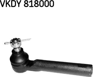 SKF VKDY 818000 - Stūres šķērsstiepņa uzgalis www.autospares.lv