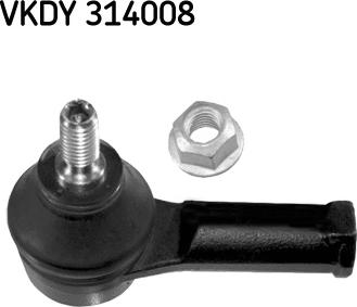 SKF VKDY 314008 - Stūres šķērsstiepņa uzgalis www.autospares.lv