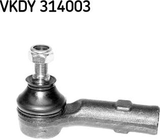 SKF VKDY 314003 - Stūres šķērsstiepņa uzgalis www.autospares.lv